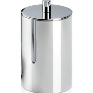TB BMD      TUBE Behälter mit Deckel - chrom