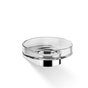 CENTURY WSS KRISTALL - klar    Wandseifenschale - chrom