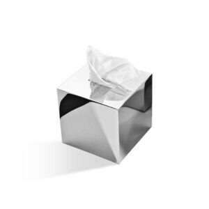 KB 83       Papiertuchbox - chrom - quadratisch