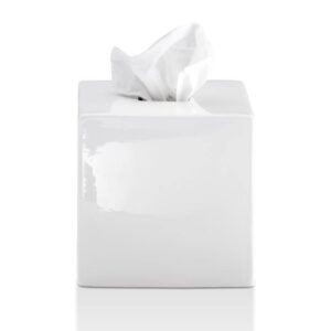 KB 89       Papiertuchbox quadr. - Keramik weiß