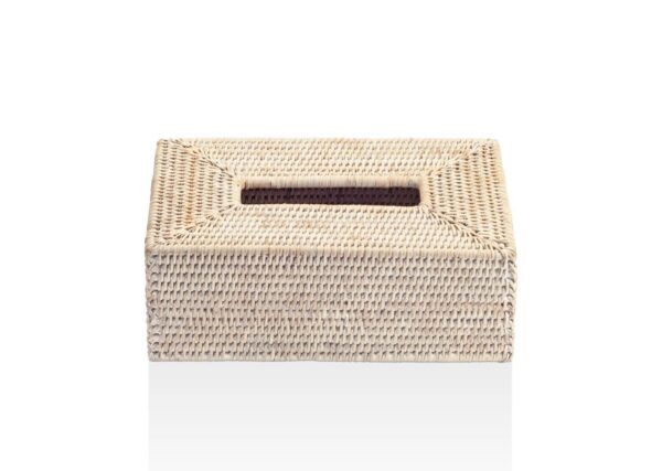 BASKET KBX    Papiertuchbox rechteckig - Rattan hell