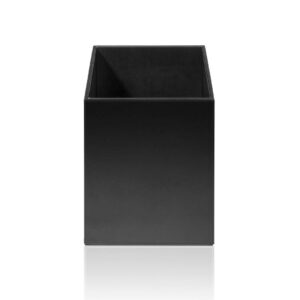 BROWNIE PK  Papierkorb quadratisch - schwarz