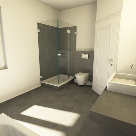 Bad in Alsterdorf - Luxuriöse Dusche mit integrierter Wellness-Funktion